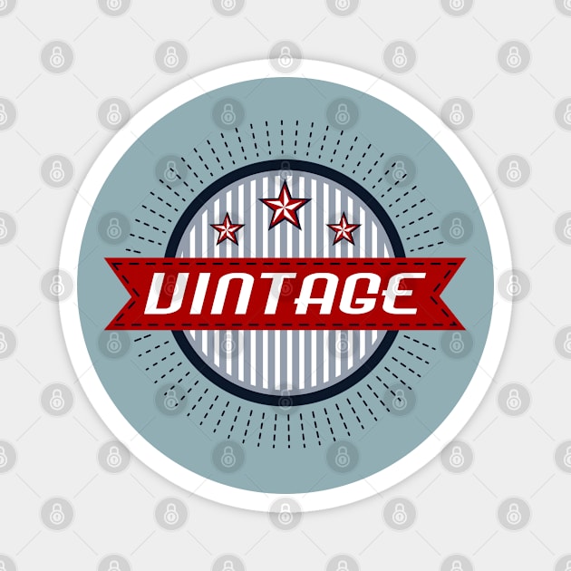 Vintage Logo Magnet by TaliDe